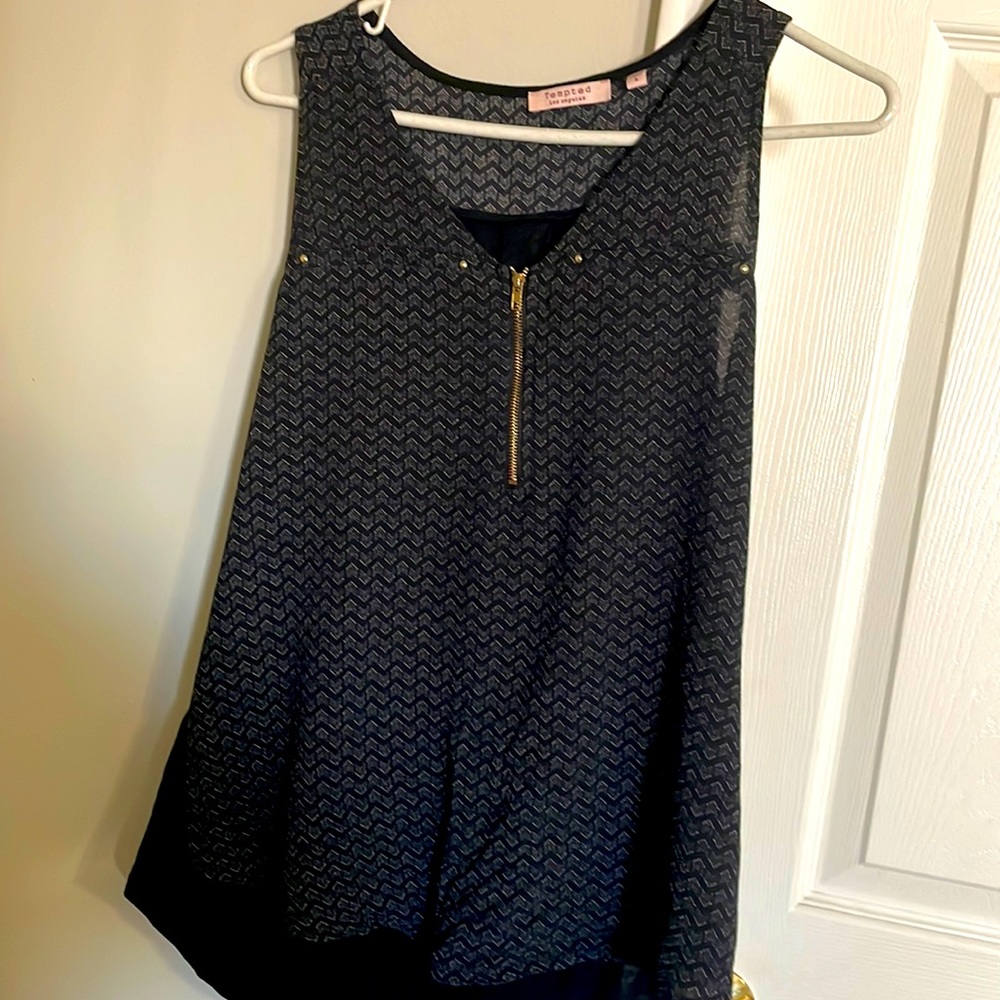 Black Tempted Tank Top